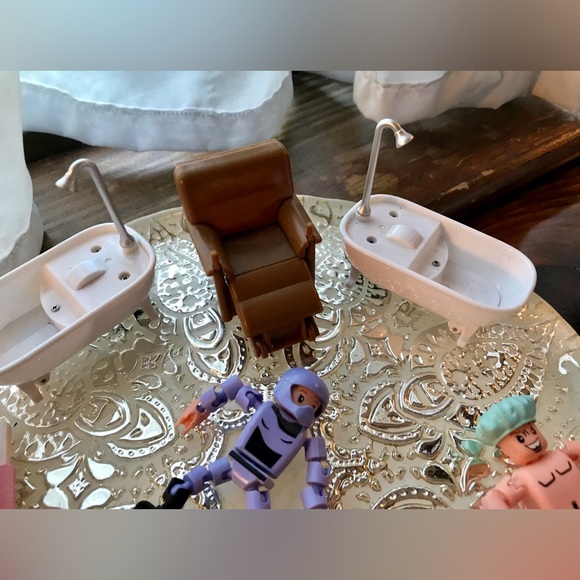 HEX BUGS Nitro Circus Riding Toilet Tub Recliner Mr Lathers Wind Up Toys Figures - Picture 12 of 15